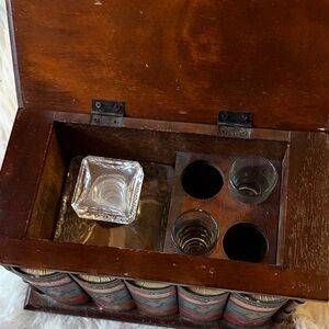 Vintage Encyclopedia Book Bar Set